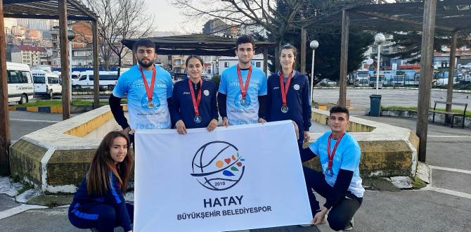 Hataylı atletler başarıdan başarıya koşuyor