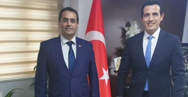 “Tecimen’den Bilgil’e tebrik ziyareti”