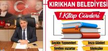 Kırıkhan Belediyesi 1.Kitap Günleri Başlıyor    