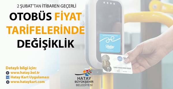 Toplu taşımada fiyatlar güncellendi