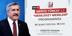 Vekil Yayman gündemi A Haber’e değerlendirecek