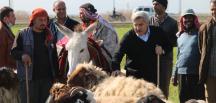 Vekil Yayman, çobanları dinledi 