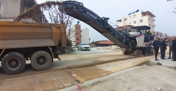 Samandağ’a kalıcı beton asfalt