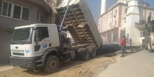Antakya Belediyesi asfalt çalışmalarını sürdürüyor