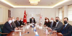 CUMHUR İTTİFAKI VEKİLLERİ ENERJİ BAKANINI ZİYARET ETTİ