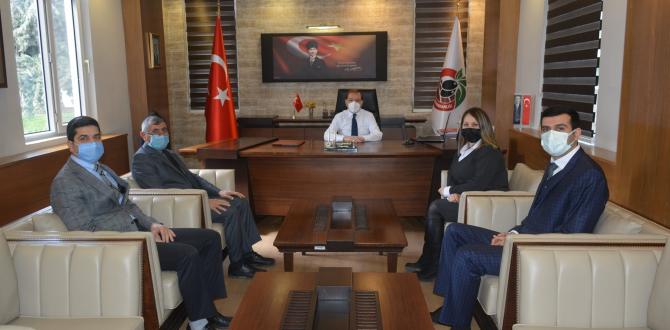 Kaymakam Gümrükçü’ye Vergi Haftası ziyareti