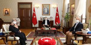 Şehit ailesinden, Vali Doğan’a ziyaret