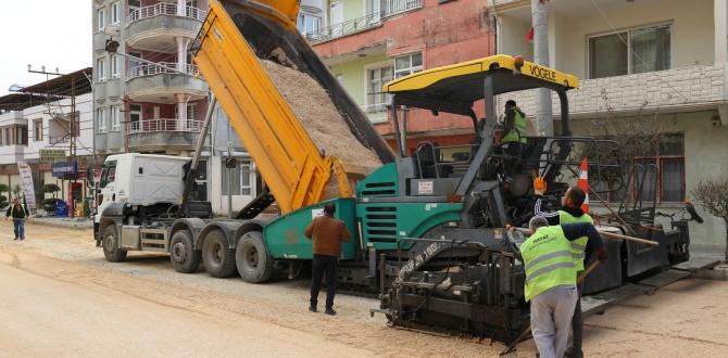 HBB’DEN SAMANDAĞ’A 11 KM BETON ASFALT