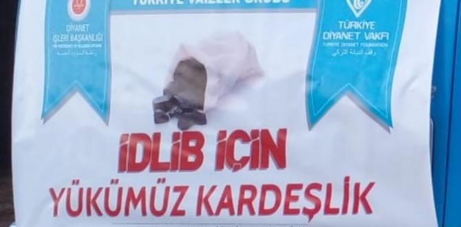 Türk vaizlerden Suriye’ye 550 bin TL’lik yardım