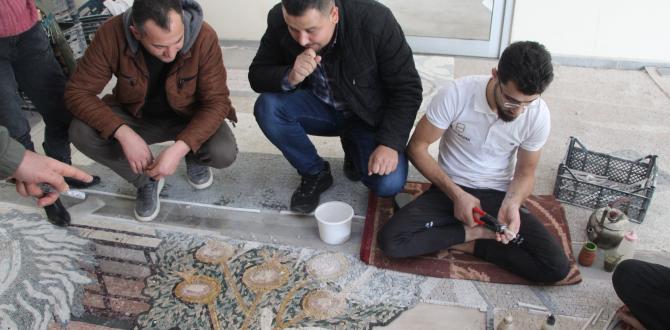 Dünyanın en büyük taban mozaiği Expo 2021’i hazırlanıyor