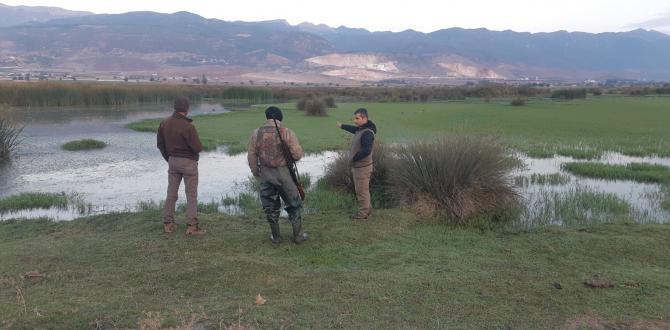 Hatay’da son 1 ayda kaçak avlanan 34 kişiye 55 bin TL ceza
