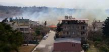 Hatay’da kışlada çıkan otluk yangını söndürüldü