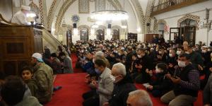 Miraç Kandili dolayısıyla Habib-i Neccar Camii’nde şehitlere dualar edildi