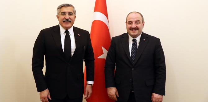 “Yayman’dan Bakan Varank’a ziyaret”