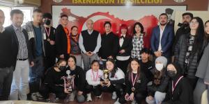 Şampiyonlardan HGC İskenderun temsilciliğine ziyaret