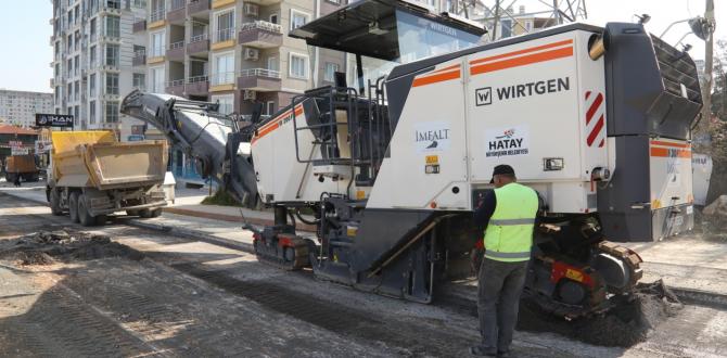 İNÖNÜ BULVARI’NDAKİ ÇALIŞMALAR HIZ KAZANDI