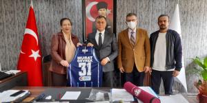 HATAY BÜYÜKŞEHİR BELEDİYESPOR YÖNETİMİNDEN ANLAMLI ZİYARET