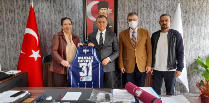 HATAY BÜYÜKŞEHİR BELEDİYESPOR YÖNETİMİNDEN ANLAMLI ZİYARET