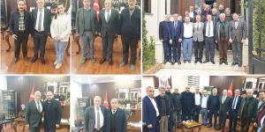 Başkan Teksöz esnaf temsilcilerini ağırladı