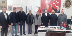 Başkan Döner’den Kumlu MHP’ye ziyaret