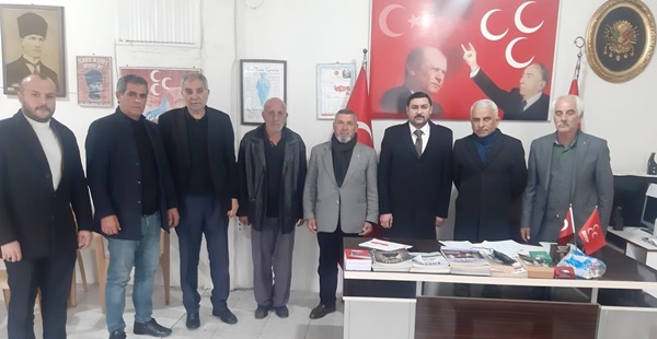 Başkan Döner’den Kumlu MHP’ye ziyaret