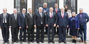 Doğru Parti yöneticilerinden Başkan Savaş’a ziyaret