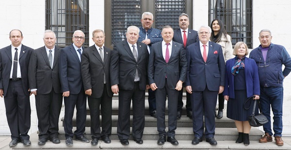 Doğru Parti yöneticilerinden Başkan Savaş’a ziyaret