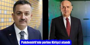 Tarım Bakanı değişti: Pakdemirli’nin yerine Kirişci
