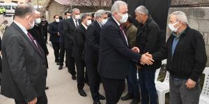 Başkan Yılmaz, şehidin ailesine taziye ziyaretinde bulundu