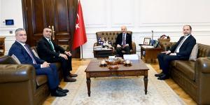 Kaşıkçı, Özel ve Gül’den Bakan Soylu’ya ziyaret