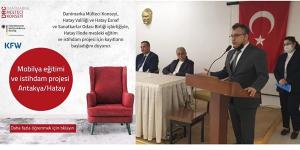 Hatay’da mobilyacılık eğitimi başlıyor