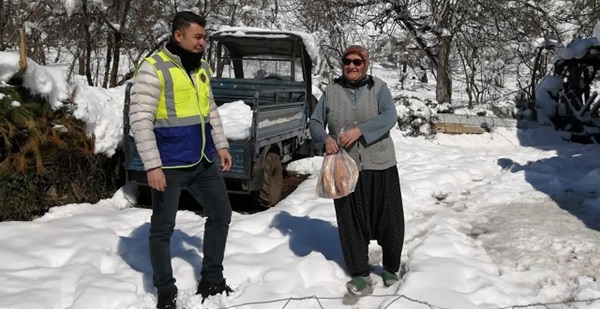 Kar mağdurlarına Başkan Gül el uzattı