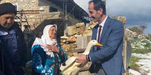 HBB’den Ayşe Teyze’ye ördek süprizi
