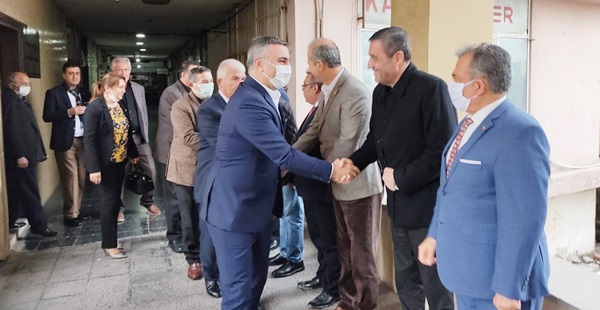 MHP’li Kaşıkçı İskenderun’da temaslarda bulundu