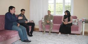 Şehit Abacı’nın annesine anlamlı ziyaret