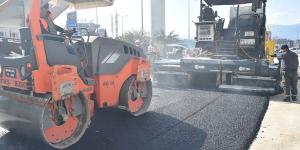 Antakya Belediyesi asfalt çalışmasını sürdürüyor