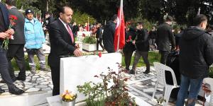 Çanakkale Deniz Zaferi’nin 107. yıl dönümü ve Şehitler törenle anıldı