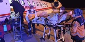 Ambulans uçak Hataylı Rabia için havalandı