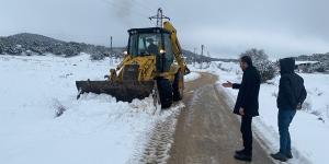 YAYLADAĞI BELEDİYESİ KAR MESAİSİNDE