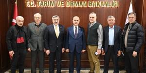 Hatay iş dünyasından Bakan Kirişçi’ye ziyaret