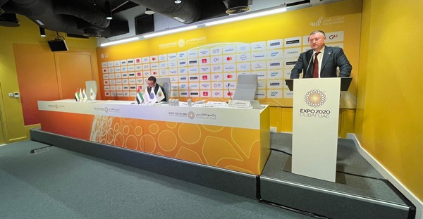 Başkan Savaş Dubai’de EXPO 2021 Hatay’ı tanıttı