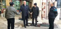 Başkan Yılmaz, güne esnafı ziyaret ederek başladı