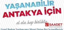 Saadet Partisi Antakya’da kongre heyecanı