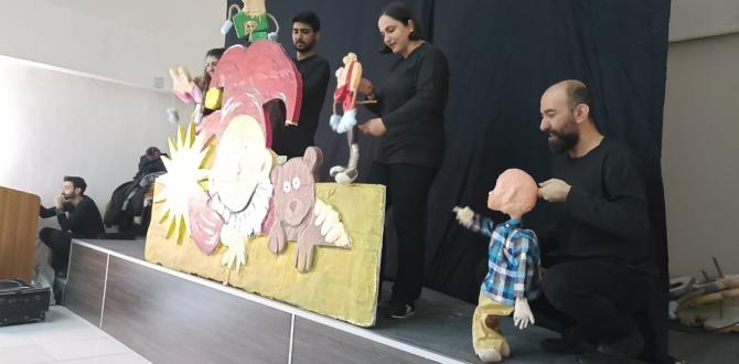 Altınözü’nde kukla tiyatro gösterisi düzenlendi