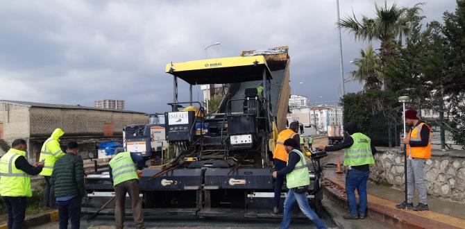 HBB’NİN ASFALT ÇALIŞMALARI ARALIKSIZ SÜRÜYOR