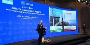 KARAİSMAİLOĞLU: “ANTALYA HAVALİMANI İHALESİ’NİN 2.1 MİLYAR AVROLUK PEŞİNATI ÖDENDİ”