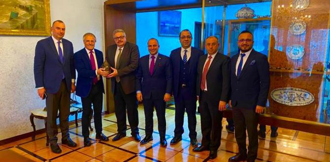 Ali Kavak’tan Rusya büyükelçisine ziyaret