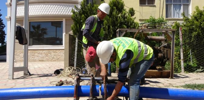 REYHANLI-KUMLU İÇME SUYU PROJESİNDE ÇALIŞMALAR TAM GAZ