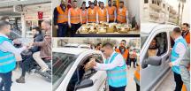 Ak Gençlik iftara yetişemeyenlerin imdadına yetişti