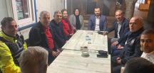 Gönül sofrası polis kontrol noktasında kuruldu